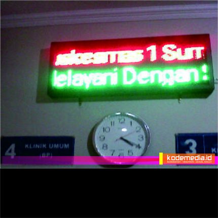runningtext purwokerto